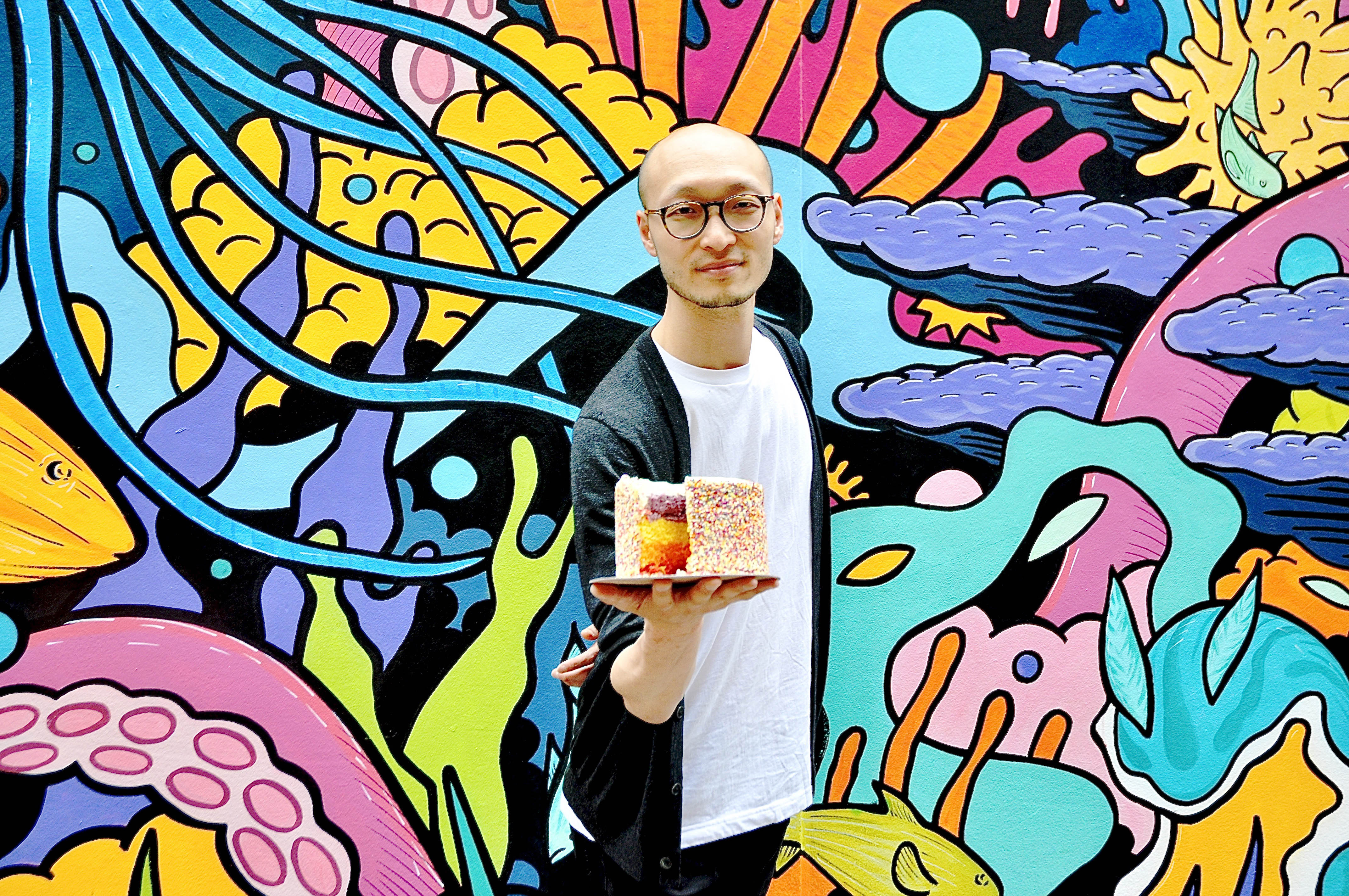 portrait of artist Simon McCheung featured in CAKE